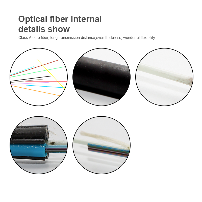 GYDFH Non-metallic ribbon flame-retardant low-smoke halogen-free optical cable