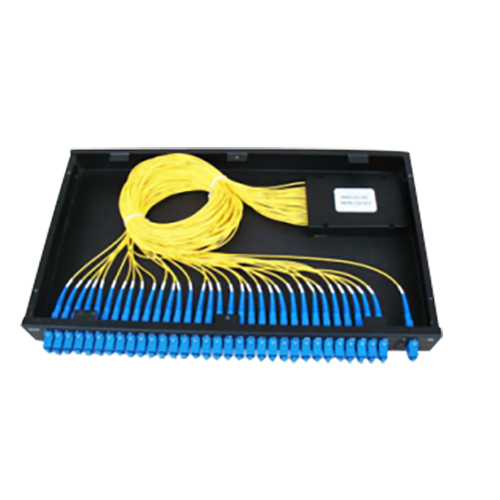 1x32 PLC Optical Fiber Splitter SC / UPC Connector , Network Redundancy