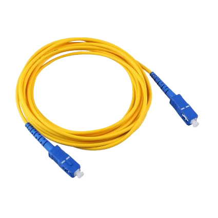 SC to SC Fiber Optic Simplex Patch Cord