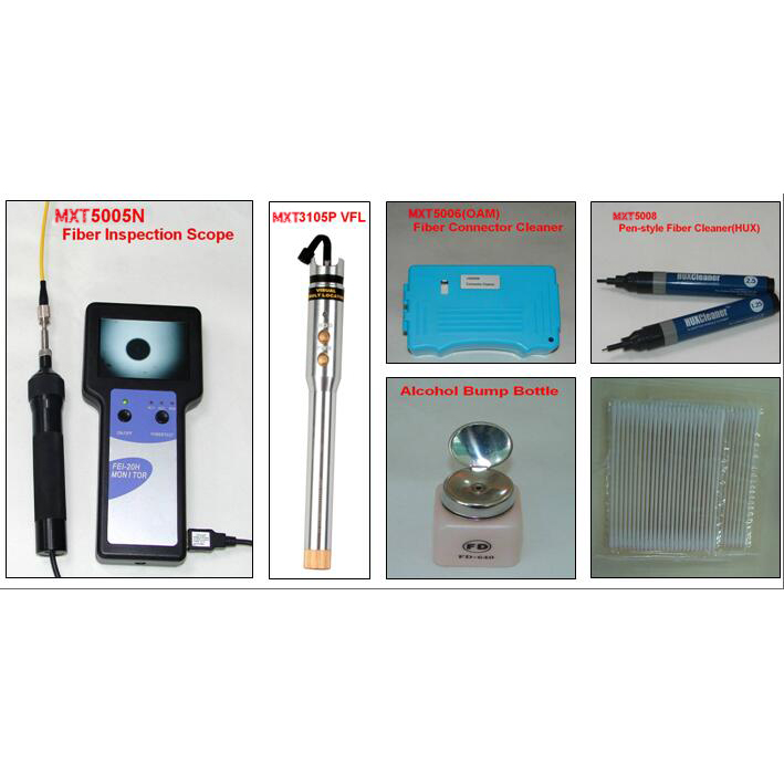 MXT5002N Fiber Inspection and Cleaning Kits