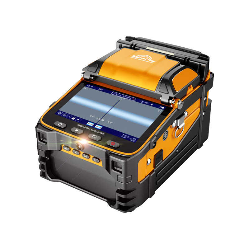 Signal Fire AI-9 Fiber welding machine six motor automatic main line fiber optic cable fusing equipment Fusion Splicer