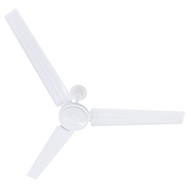 Industrial White Ceiling Fan