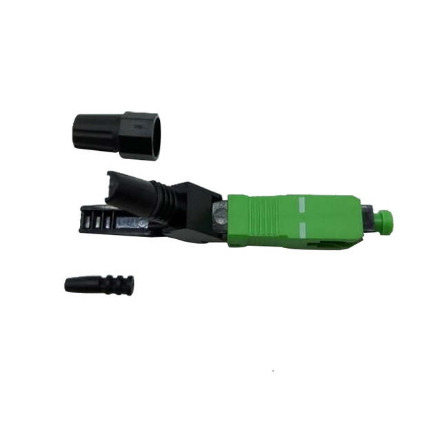 Quick Connect Fiber Optic Connectors, SC APC 60mm Field Installable Connector