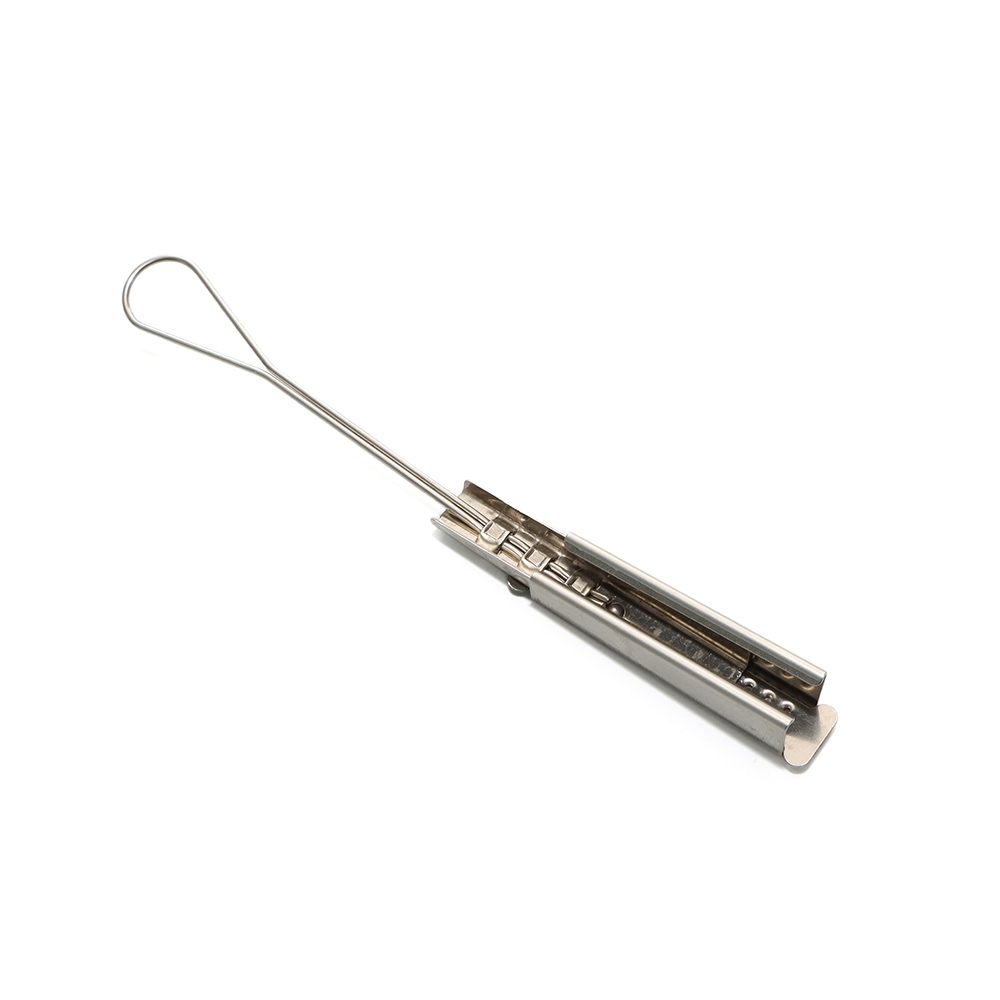 FTTH Accessories Stainless Steel Drop Wire Tension Clamp