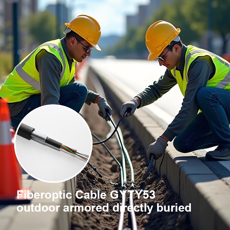 GYTY53 the Armored Buried Optical Cable