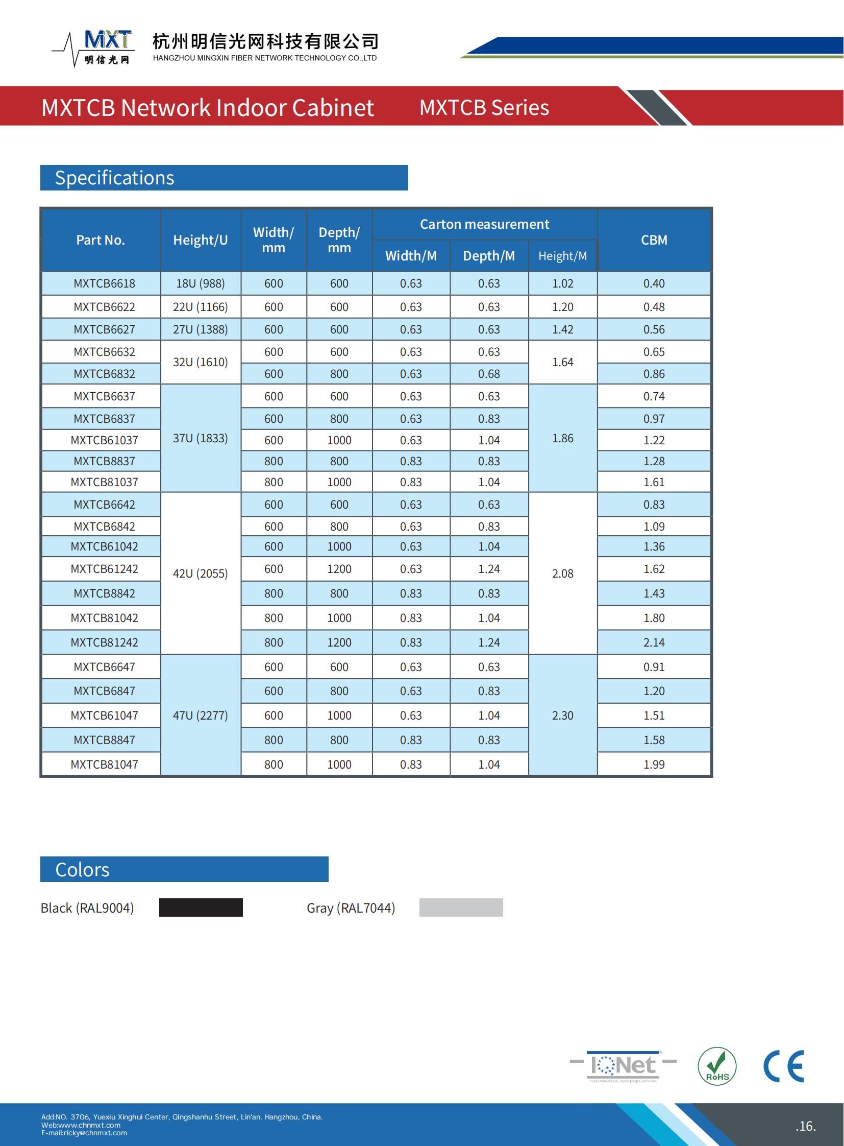 MXT Network Cabinet Data Sheet_16