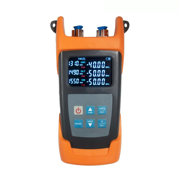 JW3213B PON Optical Power Meter 1310nm/1490nm/1550nm with Color LCD Screen