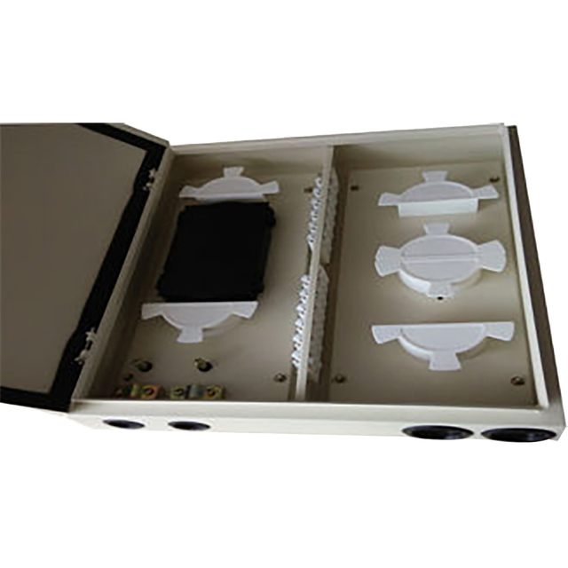 ODF 24 Fc Port Wall Mount Patch Panel Enclosure, Fiber Optic Terminal Box