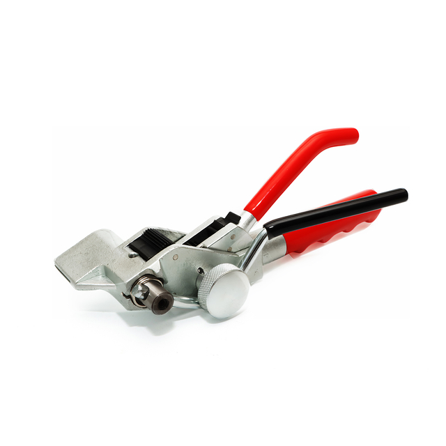Ratchet type stainless steel cable tie pliers