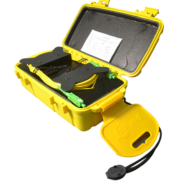 SC / APC Fiber Optic OTDR Launch Cable Box