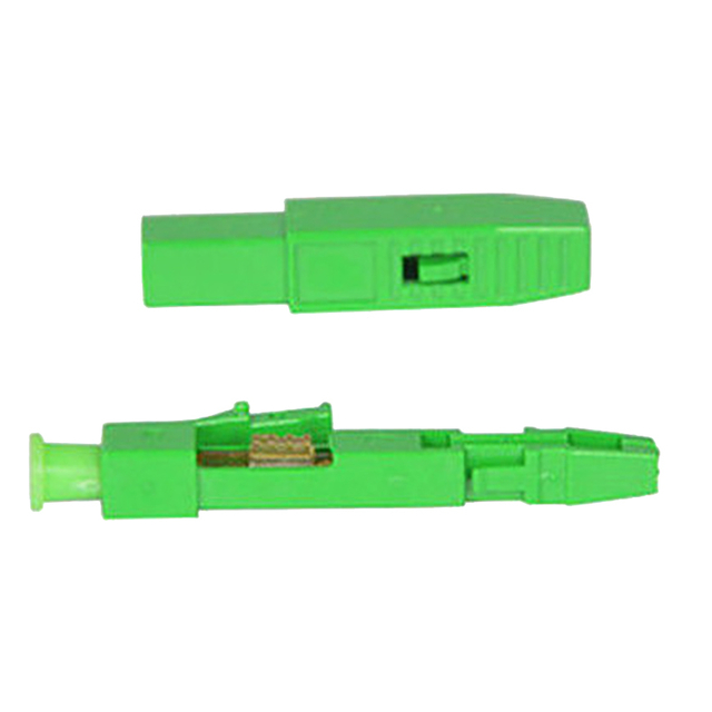 Quick Assembly Field Wireable Connector 38mm Reliable Fiber Optic LC Connector