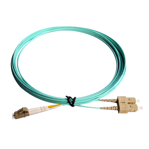LC-SC Duplex Multimode Optical Patch Cord