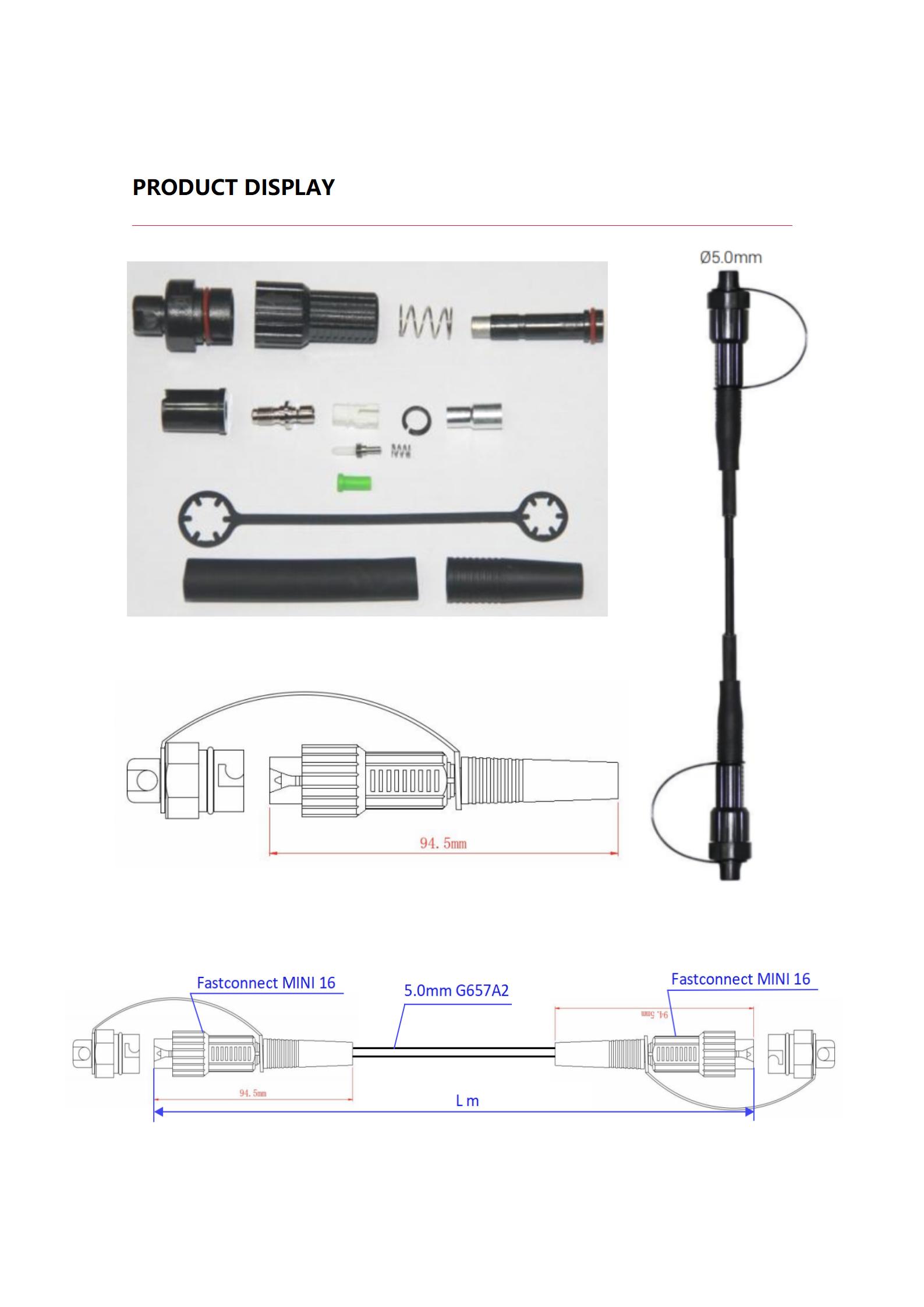 FastConnect MINI 16 SC 5.0mm Simplex G657A2 LSZH LM_02