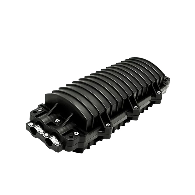 Dual input and output Fiber Optic Splice Closure