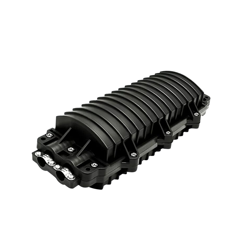 Dual input and output Fiber Optic Splice Closure