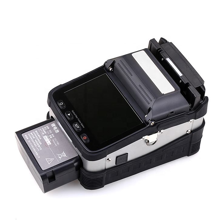 6 Motor FTTH Low Moss Automatic AI-7C Fiber Optic Splicing Machine Fusion Splicer Welding Machine