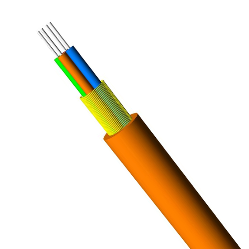 GJFJH-4/8/12Core Indoor Multi-Core Bundle Optical Cable
