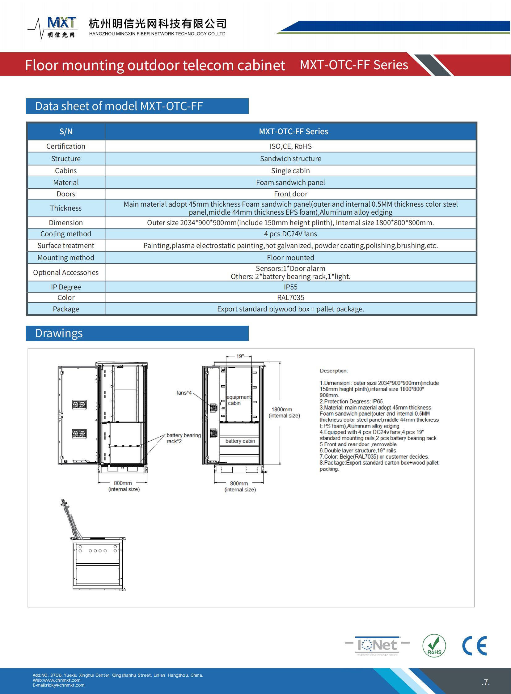 MXT Network Cabinet Data Sheet_07