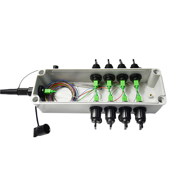 Waterproof Patch Cord with Multi Port (SC) Mini SC FTTH Terminal Junction Box