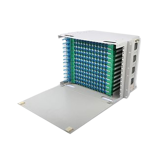 288 Core Fiber Optic Distribution Unit, Multimode 144 Port Fiber Patch Panel