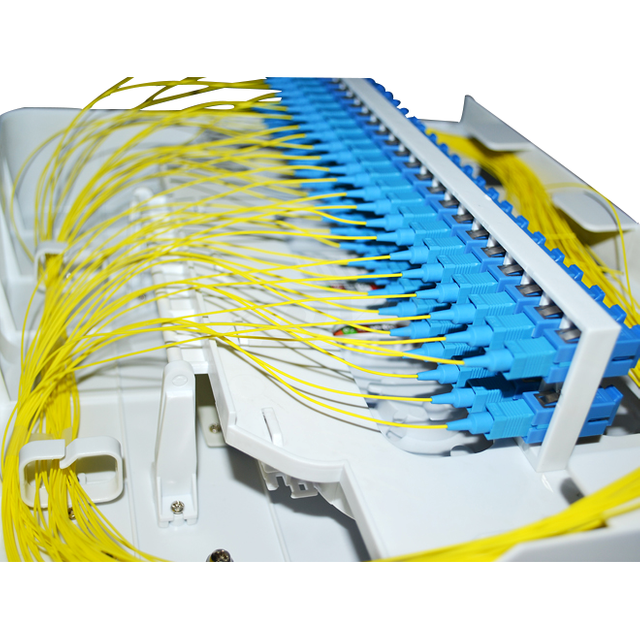 Fiber Optic Terminal Box SC 48 Port Wall Box For Local Area Networks