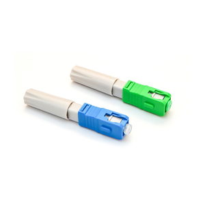 Alligator clip, front bar wedge, SM, 52mm, for drop cable, vertical input, SC/APC Field Assembly Optical Connector