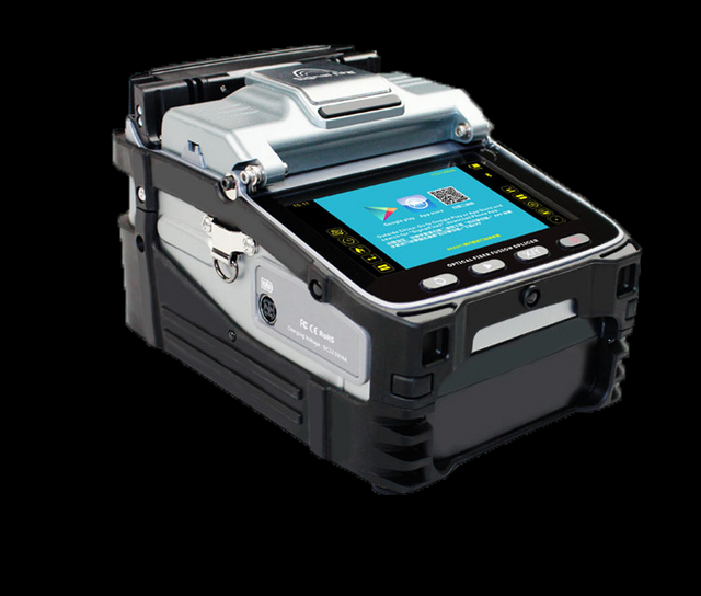 6 Motor FTTH Low Moss Automatic AI-7C Fiber Optic Splicing Machine Fusion Splicer Welding Machine