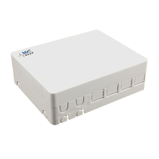 FTTH - 4 Port FTTH Fiber Optic Terminal Box with SC Shutter Adapter