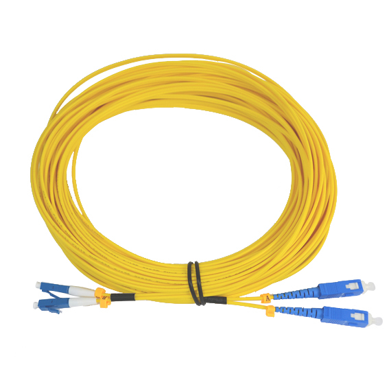 LC-SC Duplex Singlemode Optical Patch Cord