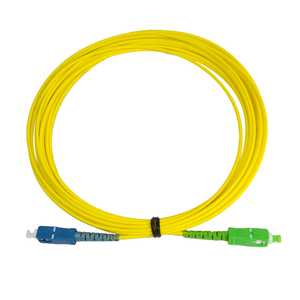 SC-SC/APC Single Core Fiber Optic Patch Cord