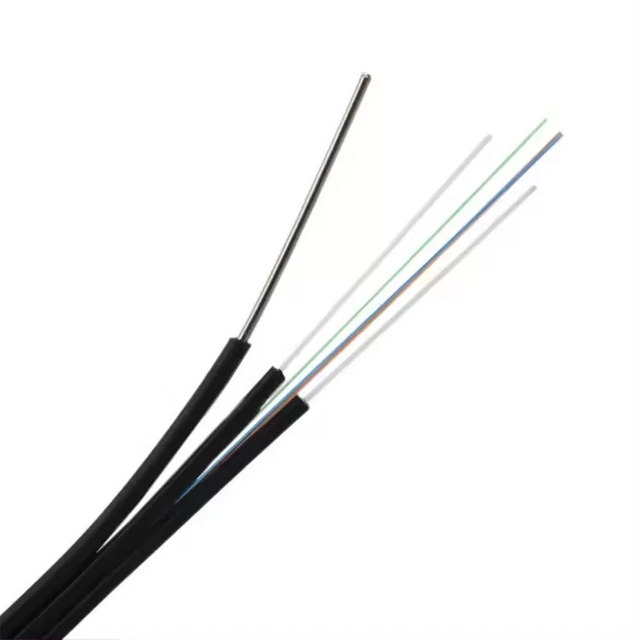 FIBER OPTIC CABLE GJYXFCH 2 Cores SM bare fiber Indoor FTTH Drop cable