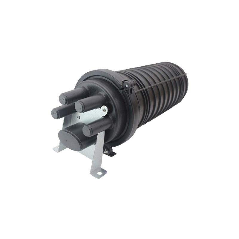Single input and four output Fiber Optic Splice Closure