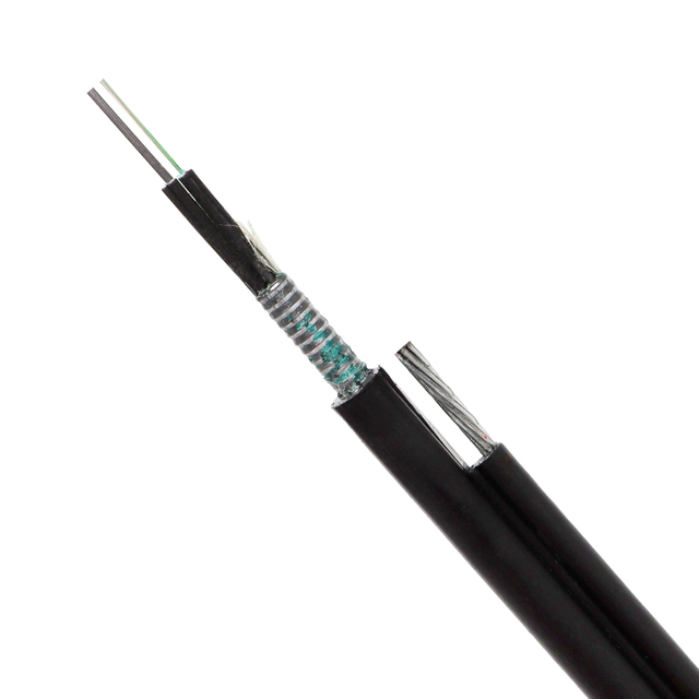 GYTC8S Loose Tube Stranded Figure 8 Self-supplorting Aerial Fiber Optical Cable