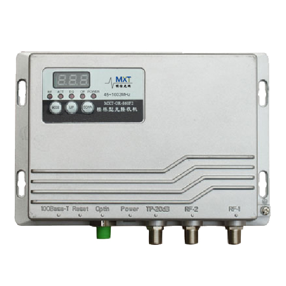MXT-OR-860F2 FTTB Optical Receiver