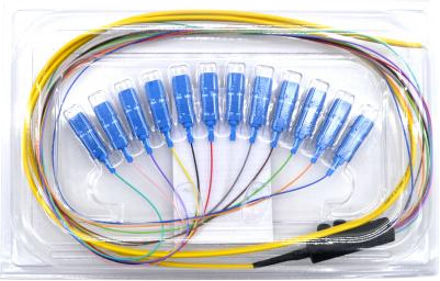 SC-12 Color Fiber Singlemode