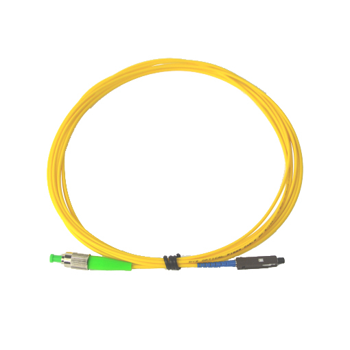 FC/APC-MU/APC Single Core Fiber Optic Patch Cord