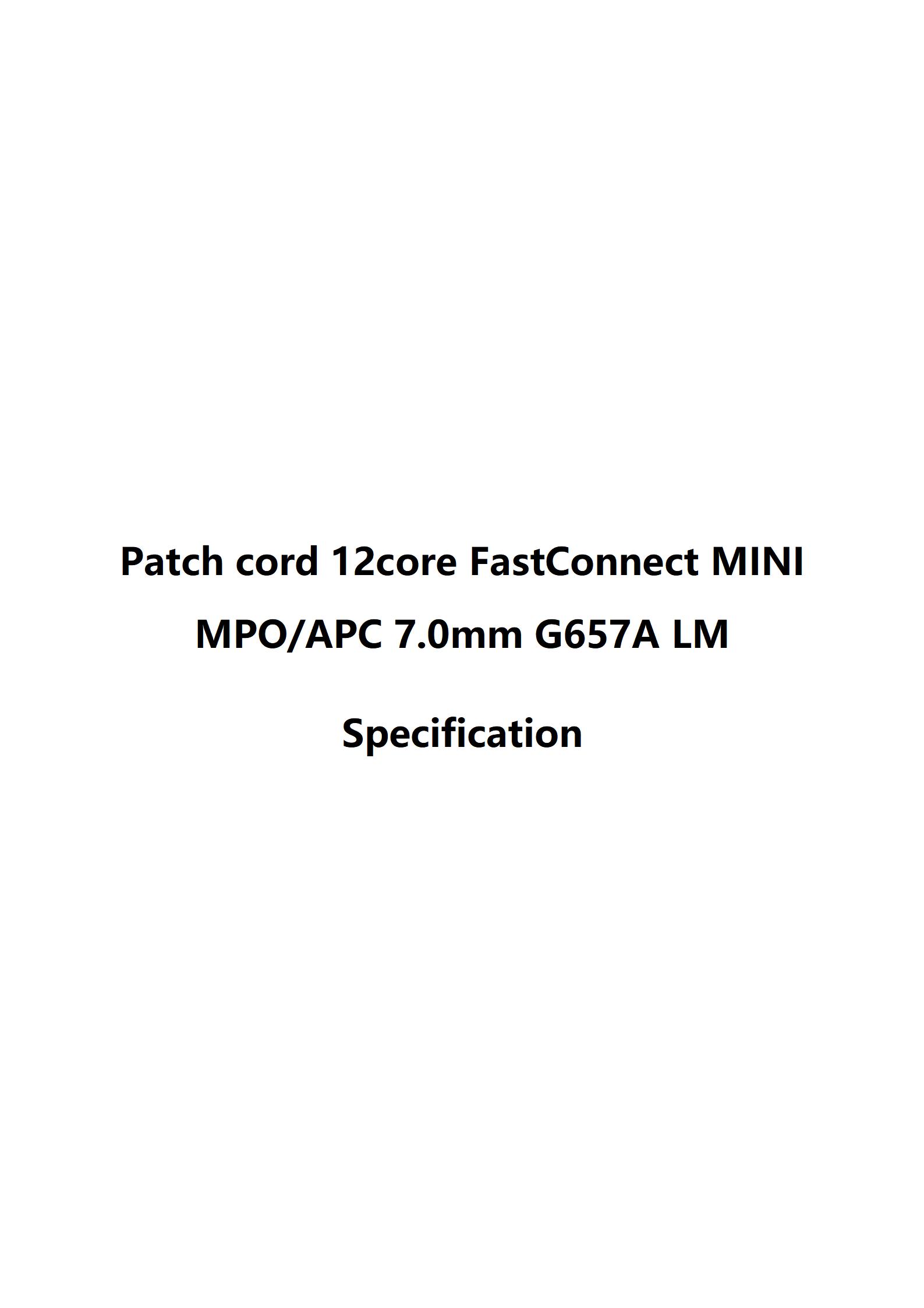 Patchcord 12core FastConnect MINI MPOAPC Male 7.0 mm L m_01