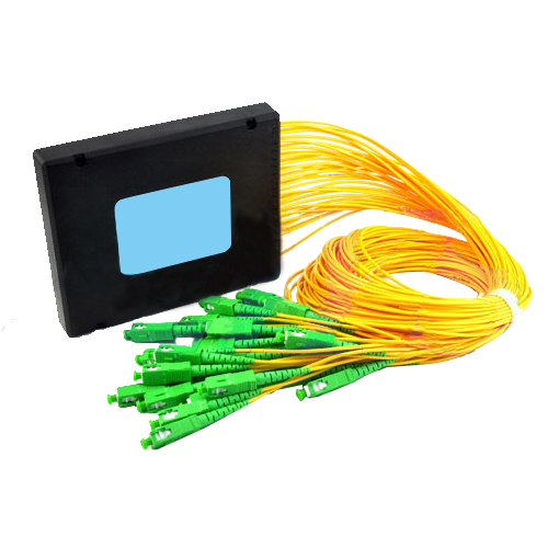 1×32 Optical PLC Splitter  single mode cable with SC/APC connectors