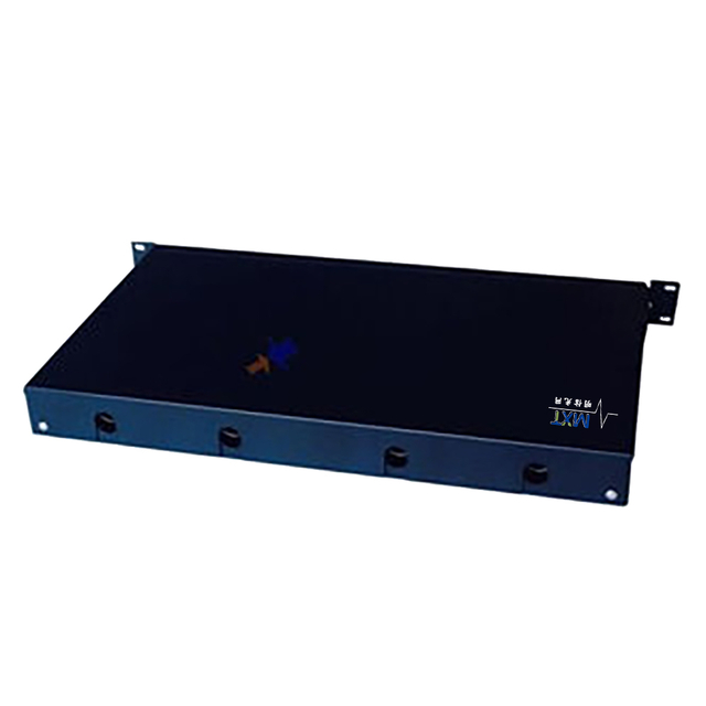 12 Port Fixed Type Fiber Optic Joint Box Loaded with 12pcs of SC Adaptor And Splice Tray