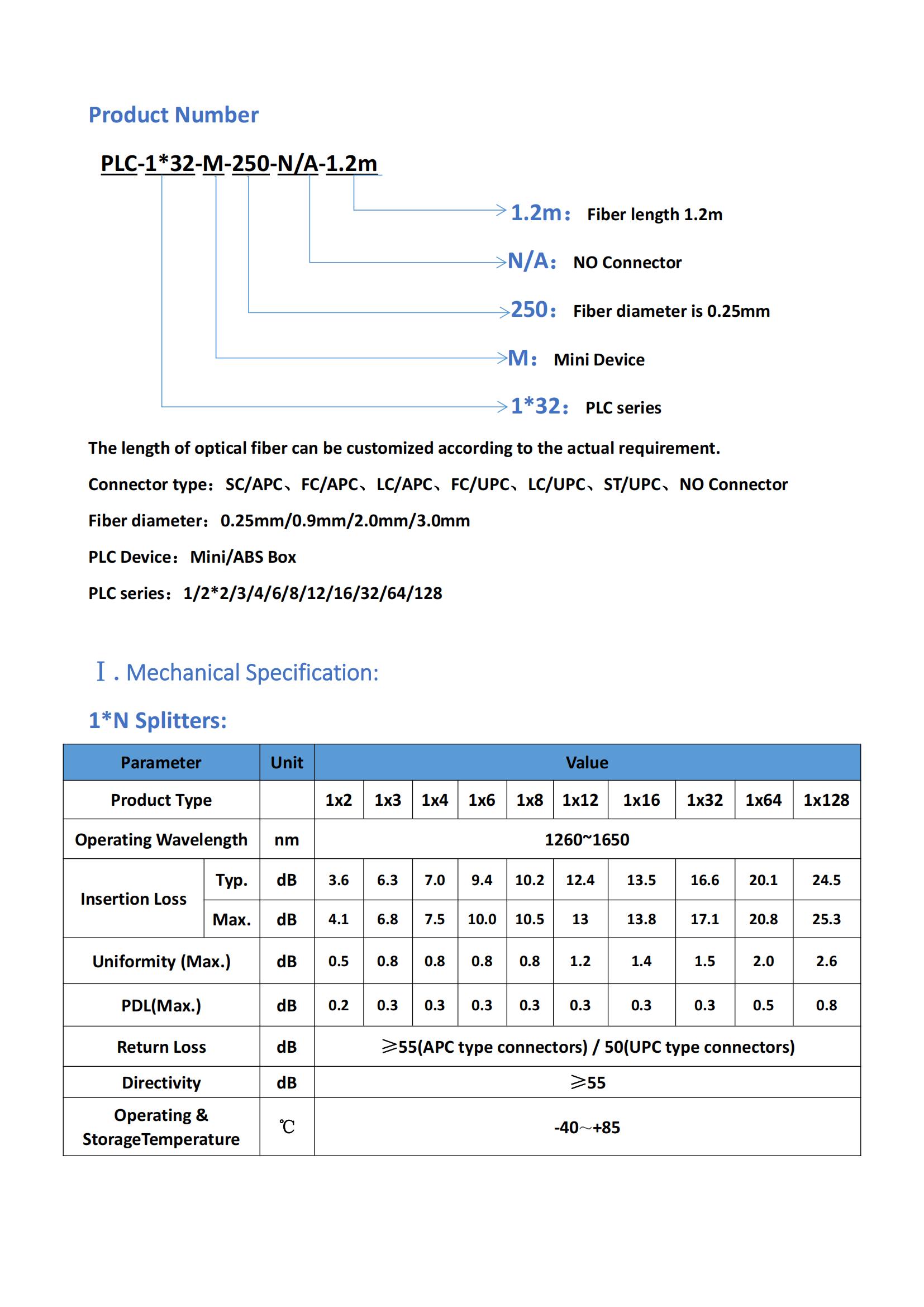 Min（250&micro;m) Specification of PLC without connector(1)_01