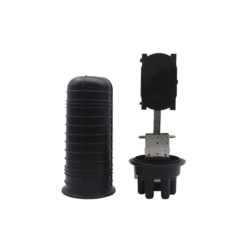 Single input and four output Fiber Optic Splice Closure