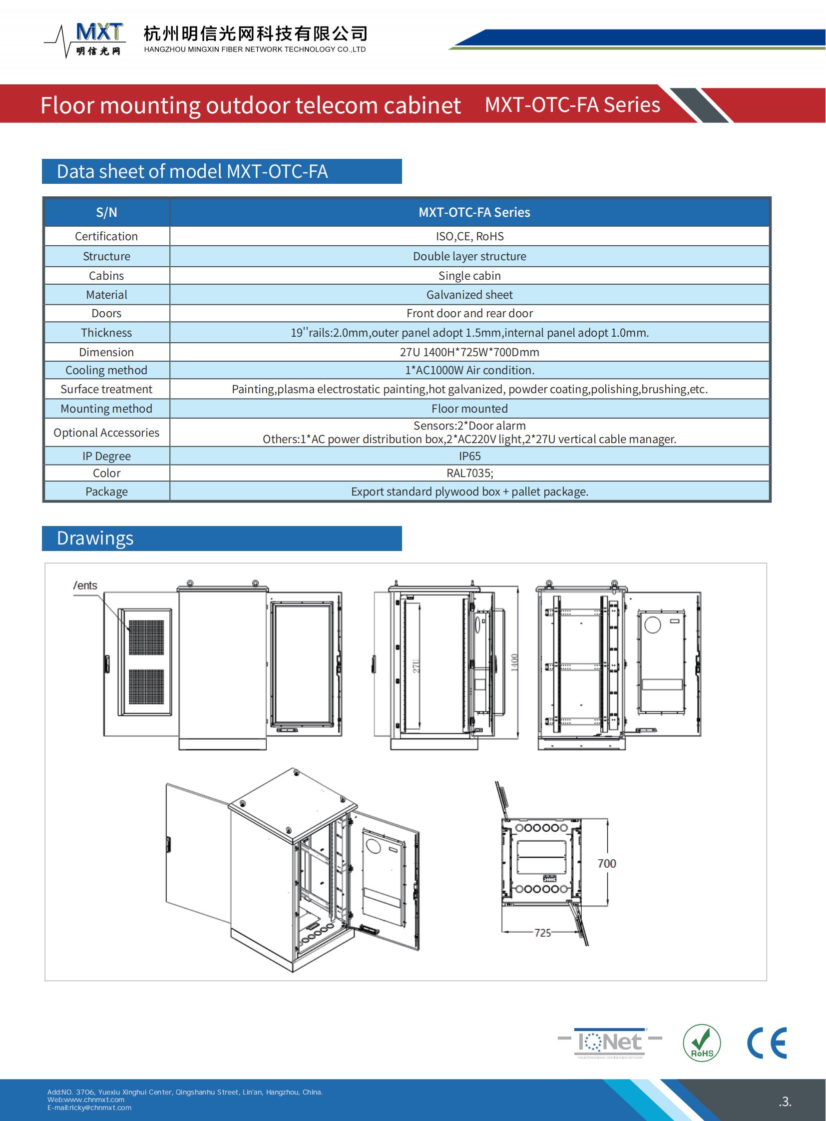 MXT Network Cabinet Data Sheet_03