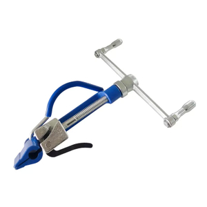 Screw type stainless steel cable tie pliers