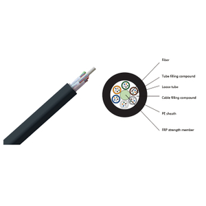 Stranded Loose Tube Non-metallic Strength Member Non-armored Cable(GYFTY)